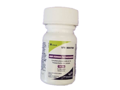 JAMP-Ferrous Polysac 150 mg