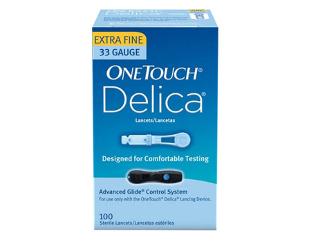 OneTouch Delica Lancets 33G